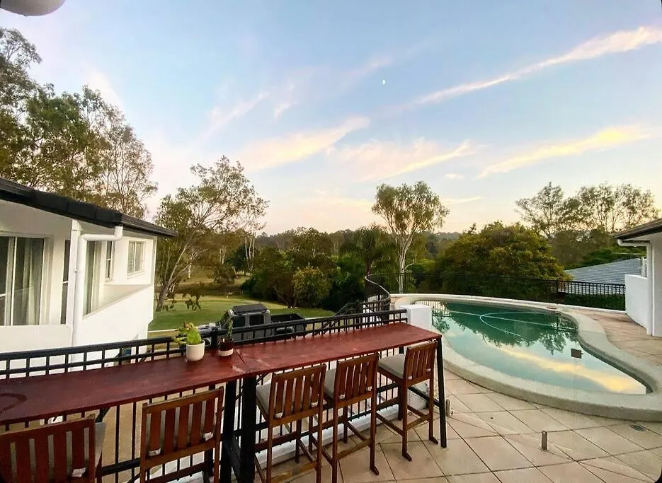 Brisbane Palm Springs-Inspired Home On Golf Course Mount Crosby 0*,  Australia